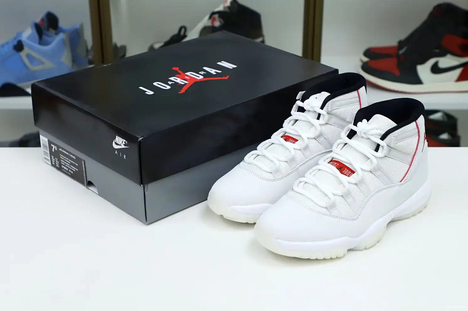 PLATINUM AIR JORDAN RETRO 11 Kimikick TINT XI 0810